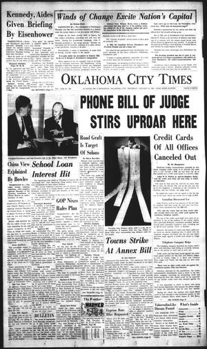 Oklahoma City Times (Oklahoma City, Okla.), Vol. 71, No. 296, Ed. 1 Thursday, January 19, 1961