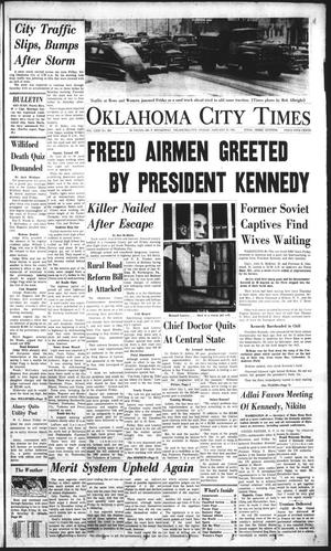 Primary view of object titled 'Oklahoma City Times (Oklahoma City, Okla.), Vol. 71, No. 303, Ed. 1 Friday, January 27, 1961'.