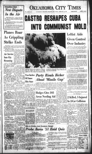 Oklahoma City Times (Oklahoma City, Okla.), Vol. 72, No. 14, Ed. 2 Friday, February 24, 1961