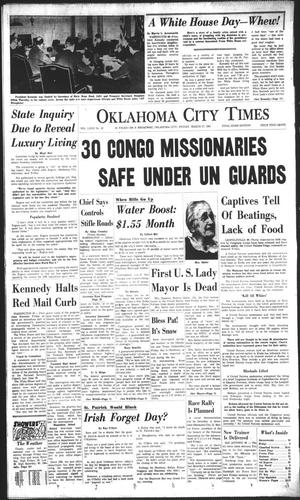 Oklahoma City Times (Oklahoma City, Okla.), Vol. 72, No. 32, Ed. 1 Friday, March 17, 1961