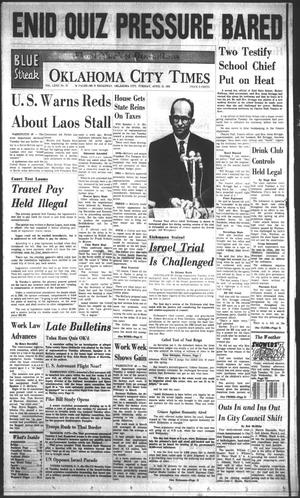 Oklahoma City Times (Oklahoma City, Okla.), Vol. 72, No. 53, Ed. 4 Tuesday, April 11, 1961
