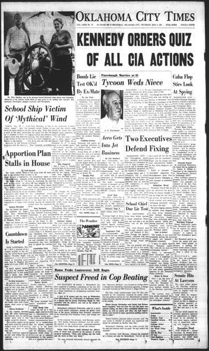 Oklahoma City Times (Oklahoma City, Okla.), Vol. 72, No. 73, Ed. 1 Thursday, May 4, 1961