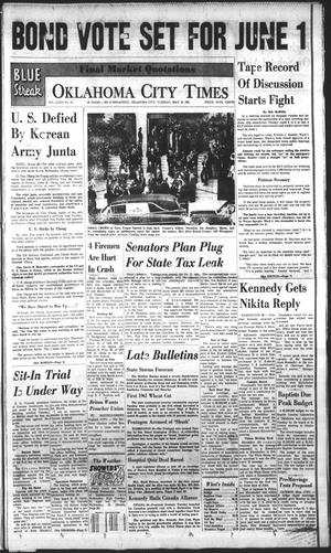 Oklahoma City Times (Oklahoma City, Okla.), Vol. 72, No. 83, Ed. 2 Tuesday, May 16, 1961