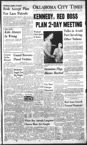 Oklahoma City Times (Oklahoma City, Okla.), Vol. 72, No. 86, Ed. 1 Friday, May 19, 1961