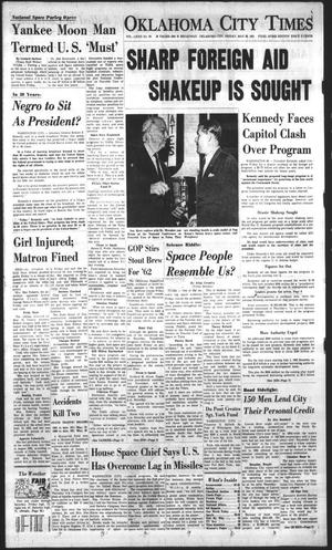 Oklahoma City Times (Oklahoma City, Okla.), Vol. 72, No. 92, Ed. 1 Friday, May 26, 1961