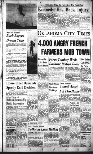 Oklahoma City Times (Oklahoma City, Okla.), Vol. 72, No. 103, Ed. 2 Thursday, June 8, 1961
