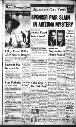 Oklahoma City Times (Oklahoma City, Okla.), Vol. 72, No. 104, Ed. 4 Friday, June 9, 1961