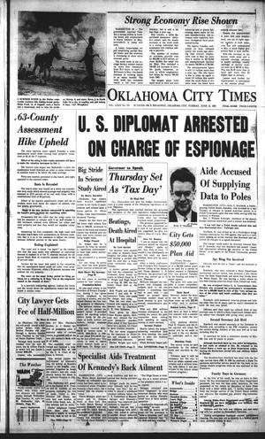 Oklahoma City Times (Oklahoma City, Okla.), Vol. 72, No. 107, Ed. 1 Tuesday, June 13, 1961