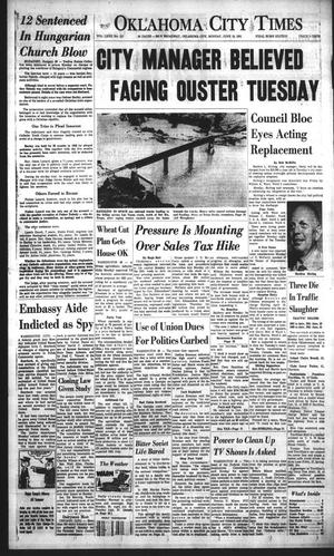 Oklahoma City Times (Oklahoma City, Okla.), Vol. 72, No. 112, Ed. 1 Monday, June 19, 1961