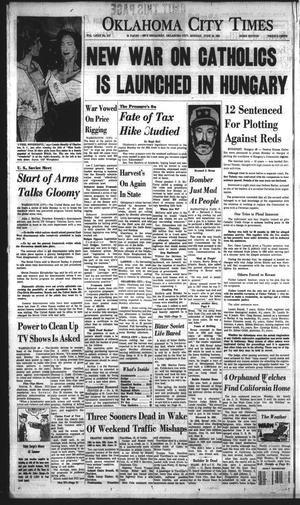 Oklahoma City Times (Oklahoma City, Okla.), Vol. 72, No. 112, Ed. 3 Monday, June 19, 1961