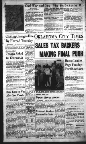 Oklahoma City Times (Oklahoma City, Okla.), Vol. 72, No. 118, Ed. 4 Monday, June 26, 1961
