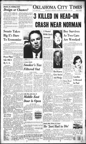 Oklahoma City Times (Oklahoma City, Okla.), Vol. 72, No. 127, Ed. 4 Thursday, July 6, 1961