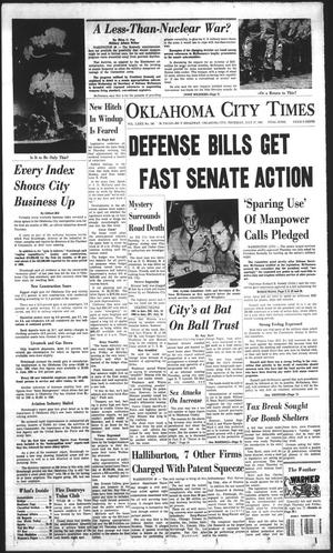Oklahoma City Times (Oklahoma City, Okla.), Vol. 72, No. 143, Ed. 1 Thursday, July 27, 1961