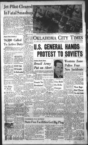 Oklahoma City Times (Oklahoma City, Okla.), Vol. 72, No. 169, Ed. 1 Saturday, August 26, 1961