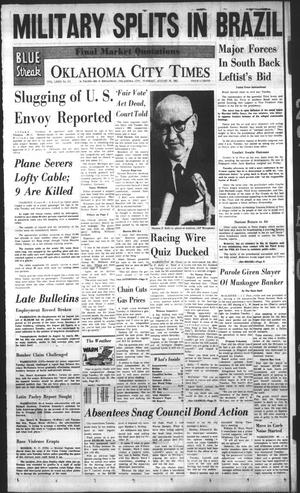 Oklahoma City Times (Oklahoma City, Okla.), Vol. 72, No. 171, Ed. 4 Tuesday, August 29, 1961