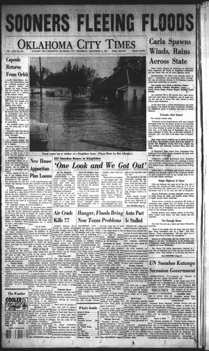 Oklahoma City Times (Oklahoma City, Okla.), Vol. 72, No. 184, Ed. 3 Wednesday, September 13, 1961