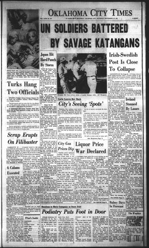 Oklahoma City Times (Oklahoma City, Okla.), Vol. 72, No. 187, Ed. 2 Saturday, September 16, 1961