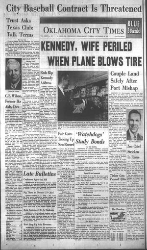 Oklahoma City Times (Oklahoma City, Okla.), Vol. 72, No. 195, Ed. 4 Tuesday, September 26, 1961