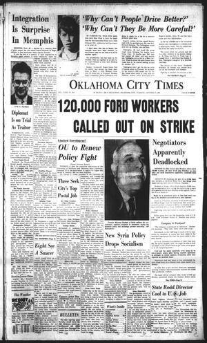 Oklahoma City Times (Oklahoma City, Okla.), Vol. 72, No. 201, Ed. 2 Tuesday, October 3, 1961