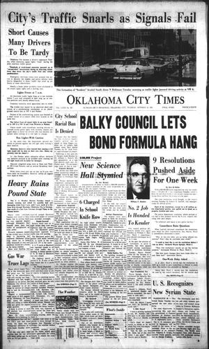 Oklahoma City Times (Oklahoma City, Okla.), Vol. 72, No. 207, Ed. 1 Tuesday, October 10, 1961