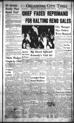 Oklahoma City Times (Oklahoma City, Okla.), Vol. 72, No. 214, Ed. 2 Wednesday, October 18, 1961