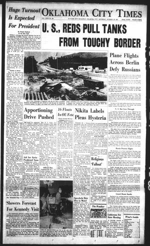 Oklahoma City Times (Oklahoma City, Okla.), Vol. 72, No. 223, Ed. 1 Saturday, October 28, 1961