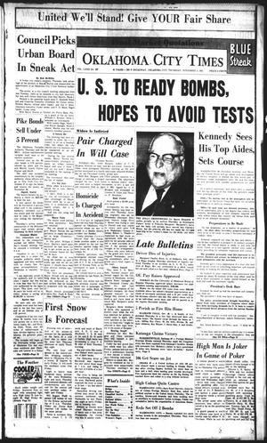 Oklahoma City Times (Oklahoma City, Okla.), Vol. 72, No. 227, Ed. 4 Thursday, November 2, 1961