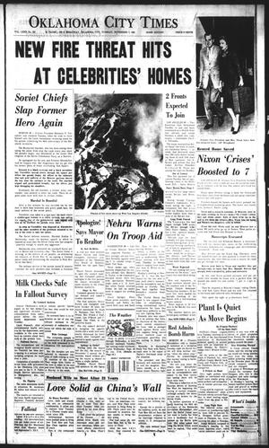 Oklahoma City Times (Oklahoma City, Okla.), Vol. 72, No. 231, Ed. 2 Tuesday, November 7, 1961