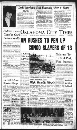 Oklahoma City Times (Oklahoma City, Okla.), Vol. 72, No. 240, Ed. 2 Friday, November 17, 1961