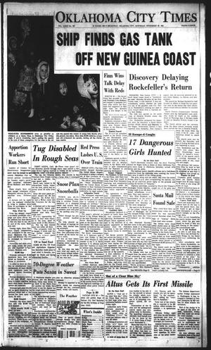 Oklahoma City Times (Oklahoma City, Okla.), Vol. 72, No. 247, Ed. 2 Saturday, November 25, 1961