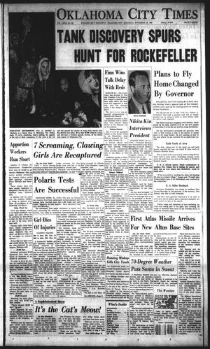 Oklahoma City Times (Oklahoma City, Okla.), Vol. 72, No. 247, Ed. 3 Saturday, November 25, 1961