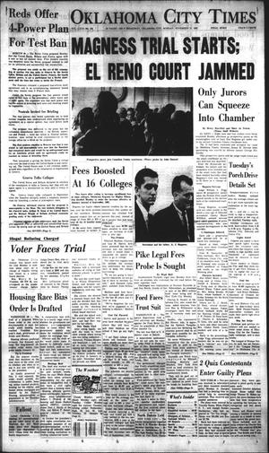 Oklahoma City Times (Oklahoma City, Okla.), Vol. 72, No. 248, Ed. 1 Monday, November 27, 1961