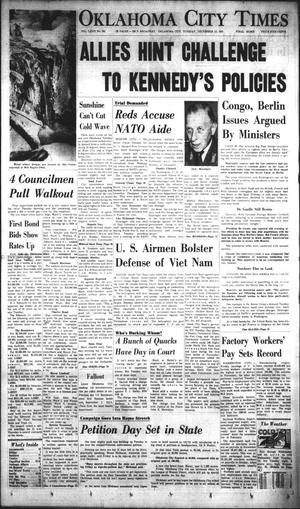 Oklahoma City Times (Oklahoma City, Okla.), Vol. 72, No. 261, Ed. 1 Tuesday, December 12, 1961