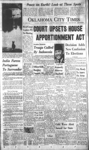 Oklahoma City Times (Oklahoma City, Okla.), Vol. 72, No. 267, Ed. 2 Tuesday, December 19, 1961