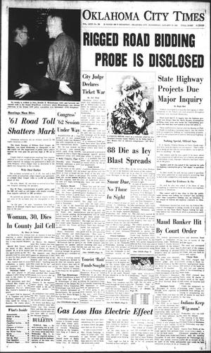 Oklahoma City Times (Oklahoma City, Okla.), Vol. 72, No. 286, Ed. 1 Wednesday, January 10, 1962