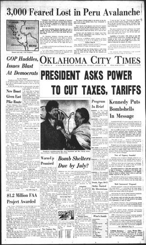 Oklahoma City Times (Oklahoma City, Okla.), Vol. 72, No. 287, Ed. 1 Thursday, January 11, 1962