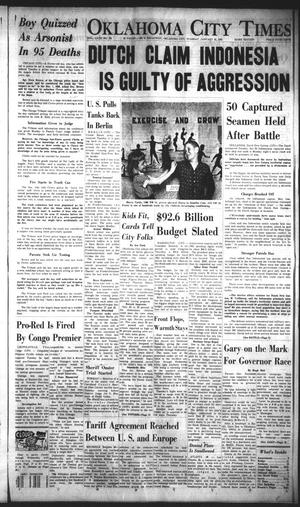 Oklahoma City Times (Oklahoma City, Okla.), Vol. 72, No. 291, Ed. 2 Tuesday, January 16, 1962