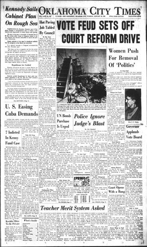 Oklahoma City Times (Oklahoma City, Okla.), Vol. 72, No. 303, Ed. 1 Tuesday, January 30, 1962