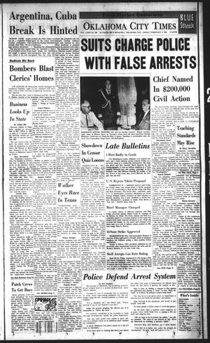 Oklahoma City Times (Oklahoma City, Okla.), Vol. 72, No. 306, Ed. 3 Friday, February 2, 1962