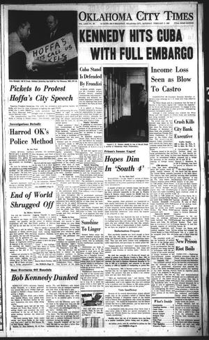 Oklahoma City Times (Oklahoma City, Okla.), Vol. 72, No. 307, Ed. 3 Saturday, February 3, 1962