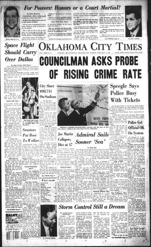Oklahoma City Times (Oklahoma City, Okla.), Vol. 73, No. 2, Ed. 1 Tuesday, February 13, 1962
