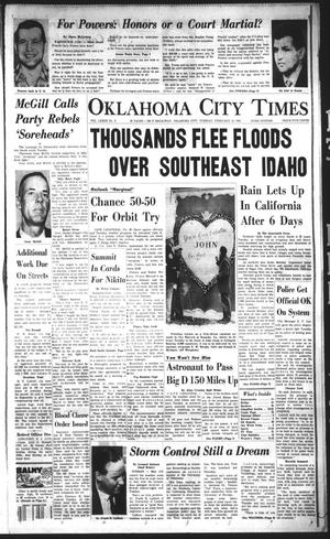 Oklahoma City Times (Oklahoma City, Okla.), Vol. 73, No. 2, Ed. 2 Tuesday, February 13, 1962