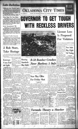 Oklahoma City Times (Oklahoma City, Okla.), Vol. 73, No. 4, Ed. 3 Thursday, February 15, 1962
