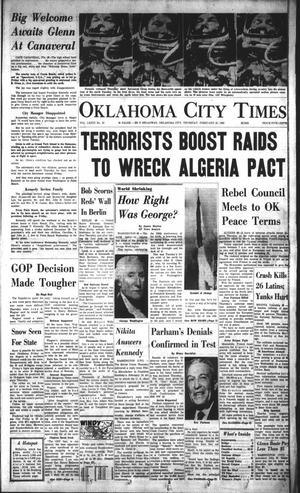 Oklahoma City Times (Oklahoma City, Okla.), Vol. 73, No. 10, Ed. 2 Thursday, February 22, 1962