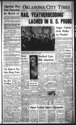 Oklahoma City Times (Oklahoma City, Okla.), Vol. 73, No. 14, Ed. 2 Wednesday, February 28, 1962