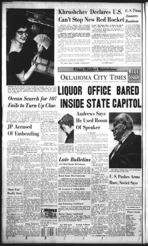 Oklahoma City Times (Oklahoma City, Okla.), Vol. 73, No. 28, Ed. 3 Friday, March 16, 1962