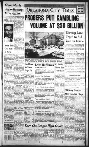 Oklahoma City Times (Oklahoma City, Okla.), Vol. 73, No. 38, Ed. 3 Wednesday, March 28, 1962