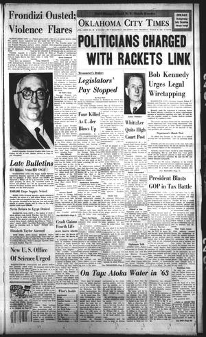 Oklahoma City Times (Oklahoma City, Okla.), Vol. 73, No. 39, Ed. 3 Thursday, March 29, 1962