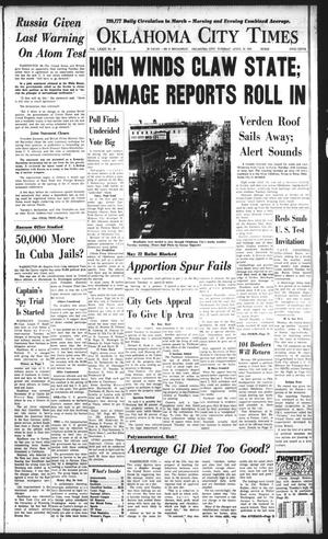 Oklahoma City Times (Oklahoma City, Okla.), Vol. 73, No. 48, Ed. 2 Tuesday, April 10, 1962