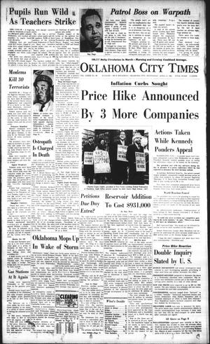 Oklahoma City Times (Oklahoma City, Okla.), Vol. 73, No. 49, Ed. 1 Wednesday, April 11, 1962